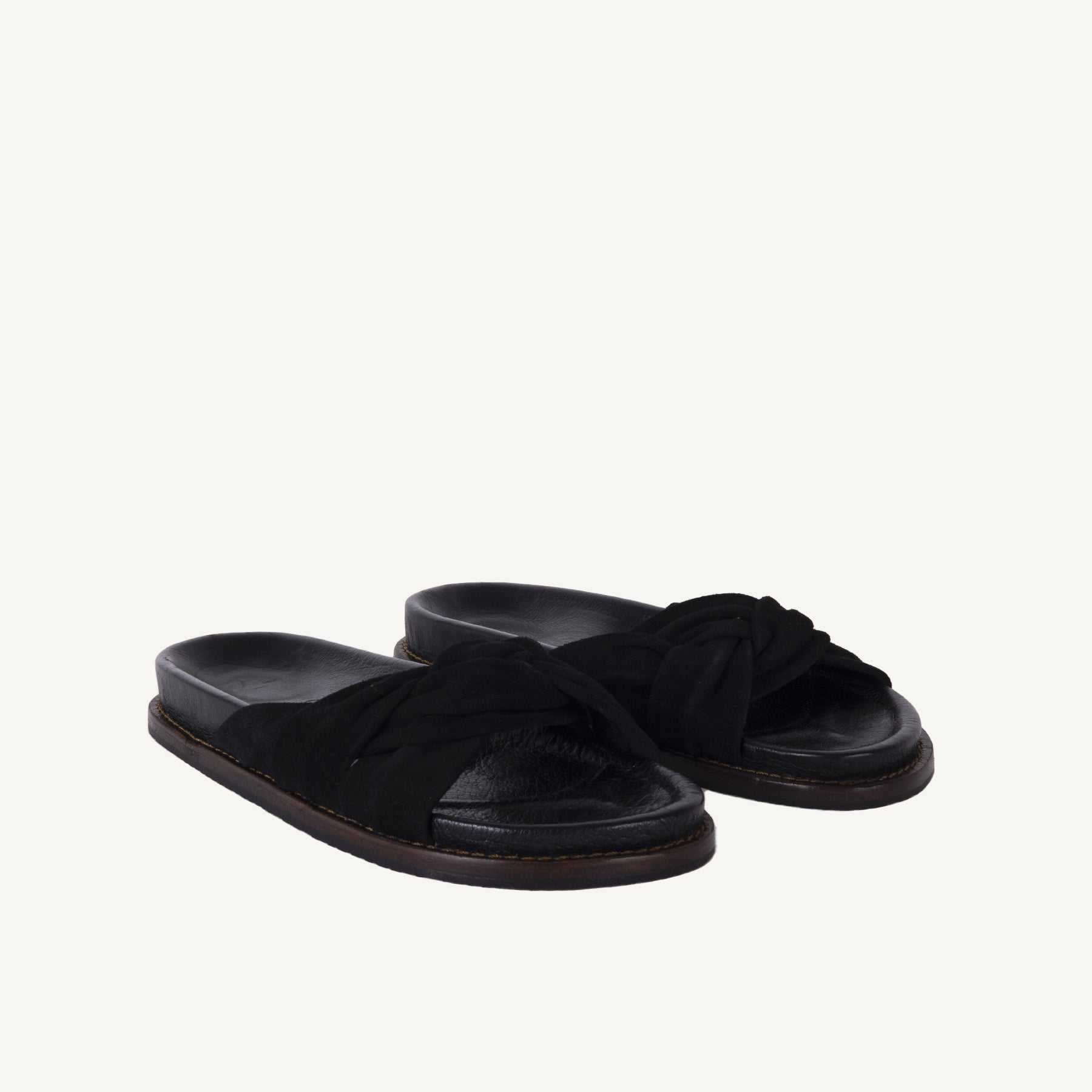 Sandalias Jeannette de Piel Negro