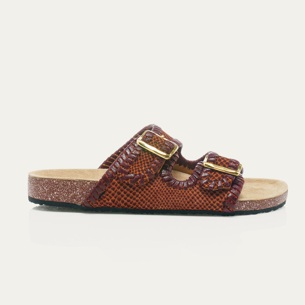 Sandalias Sekhmet Odette de piel