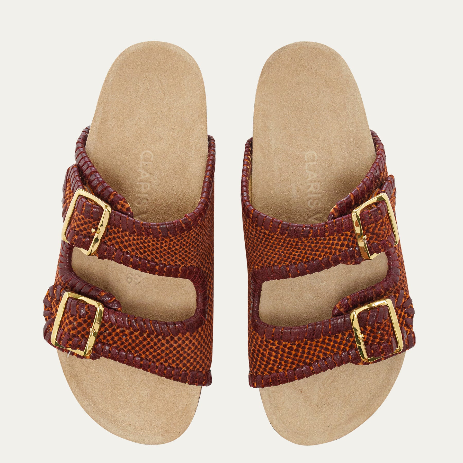 Sandalias Sekhmet Odette de piel