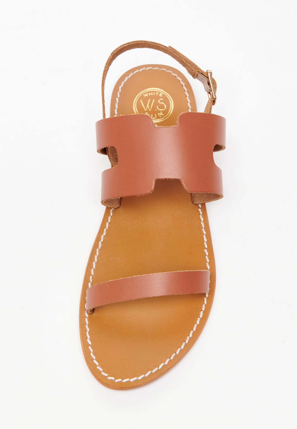 White Sun - Sandalias Davitza - Camel Buff - Camel