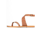 Teensandalen Aida - Camel - Dames
