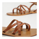 White Sun - Sandales Babylonia - Camel Buff - Camel