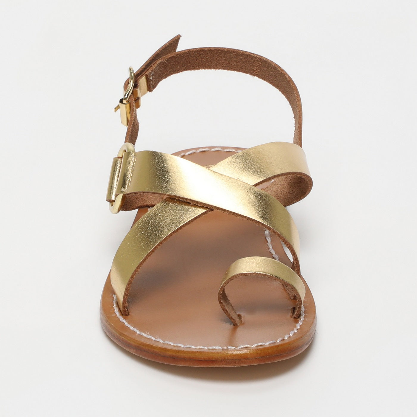 White Sun - Sandales Devakali - Dark Gold Buff - Dark Gold