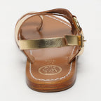 White Sun - Sandales Devakali - Dark Gold Buff - Dark Gold
