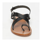 White Sun - Devakali Sandals - Black Buff - Black