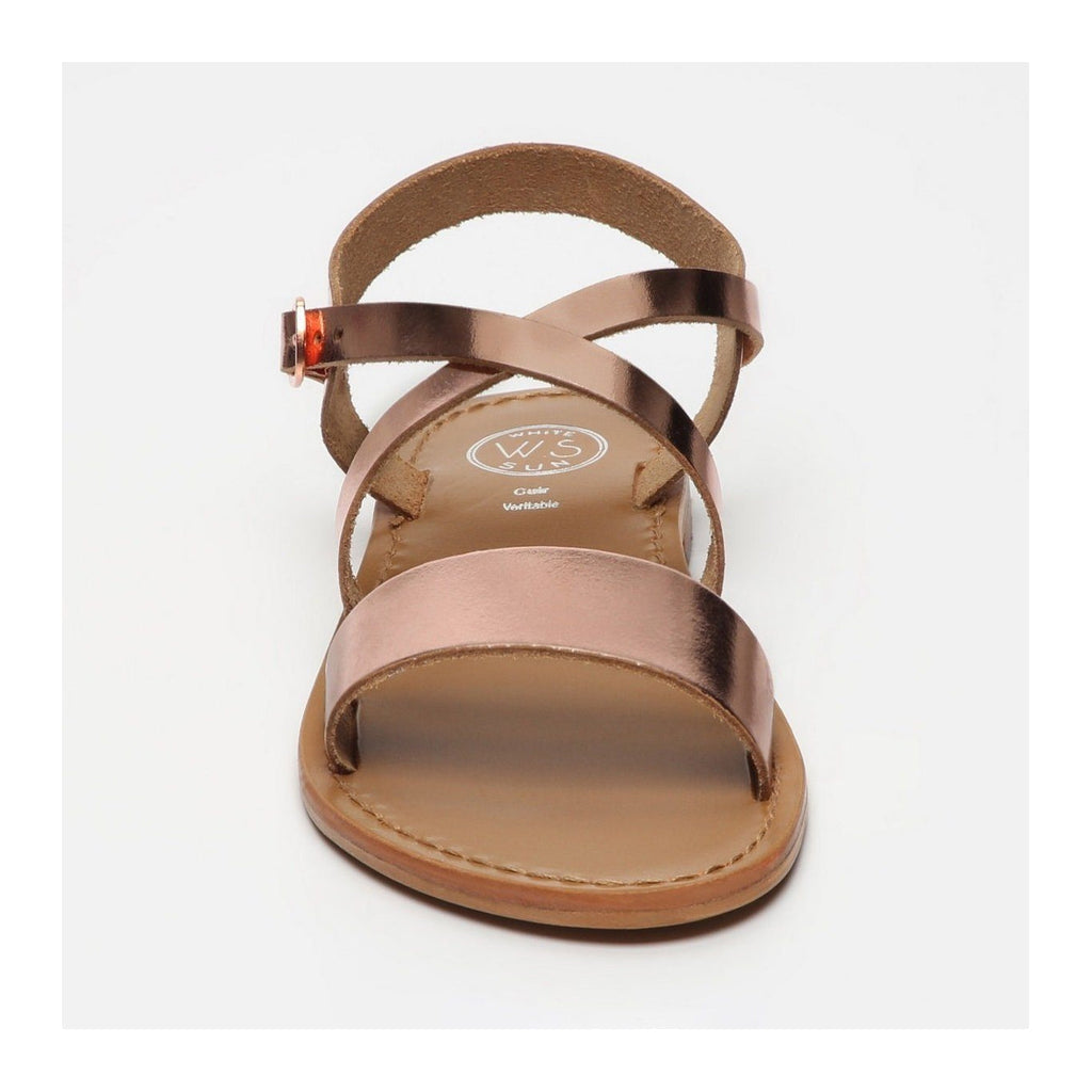 White Sun - Sandales Manaus - Buff Rosegold - Doré