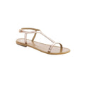 White Sun - Sandales Miramar - Cow Rose Gold - Goldpink