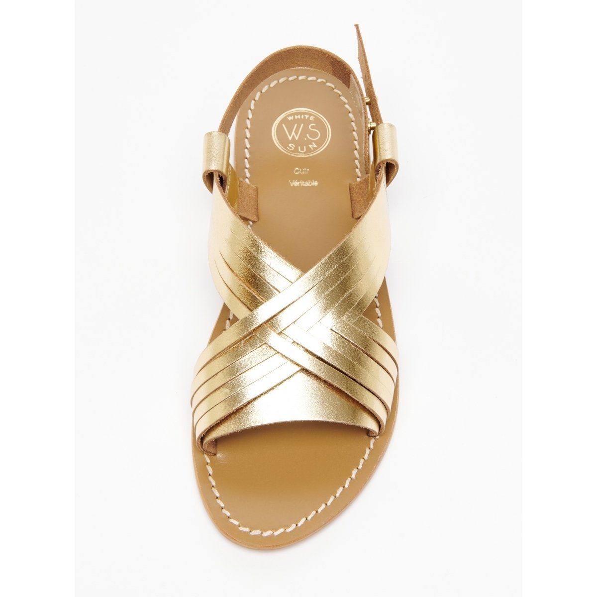 White Sun - Sandales Essentielles Shania - Or - Femme
