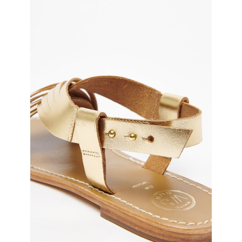 White Sun - Sandalias Shania Essential - Dorado - Mujer