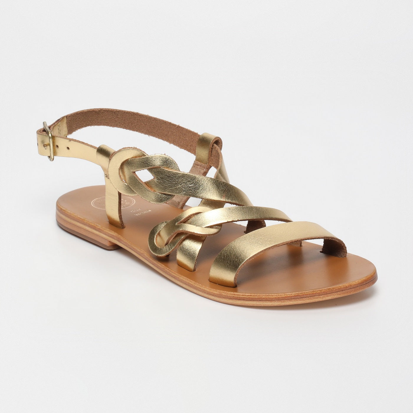 White Sun - Sandales Bhavane - Dark Gold Buff - Dark Gold