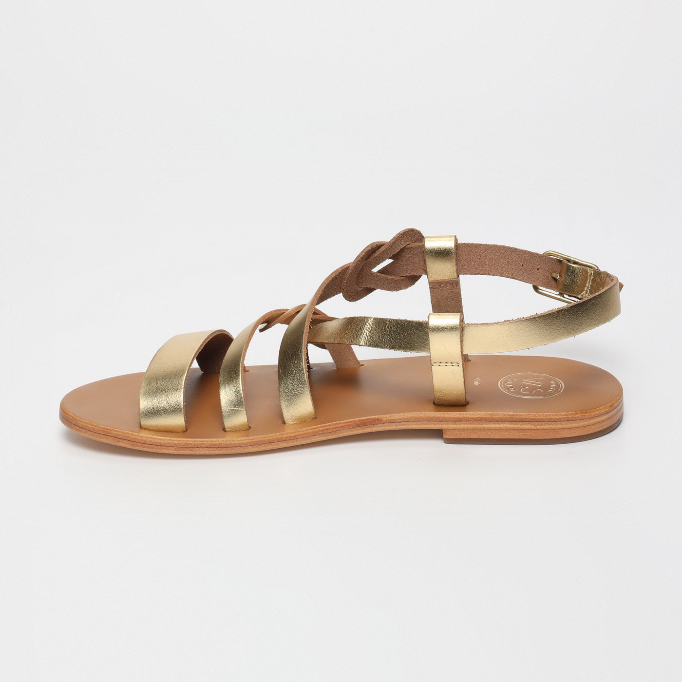 White Sun - Sandales Bhavane - Dark Gold Buff - Dark Gold