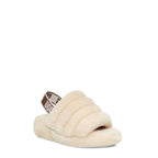 Fluff Yeah Slide Sandals - Beige - Women