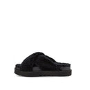 Sandalias Fuzz Sugar Cross Slide - Negro - Mujer