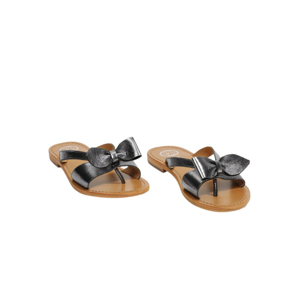 Mules Herbita - Goat Black Metallic - Noir