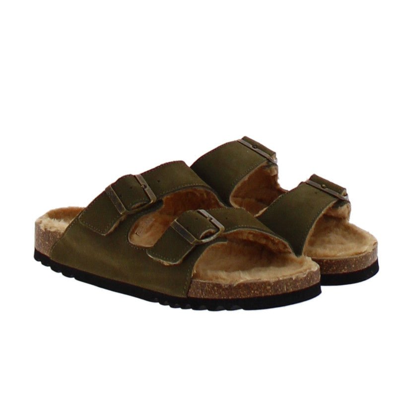 Sandalias Josephine Suede Bis - Verde - Mujer