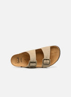 Sandales Julien Suede - Beige - Homme
