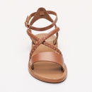 White Sun - Leandra Sandals - Brown Buff - Brown
