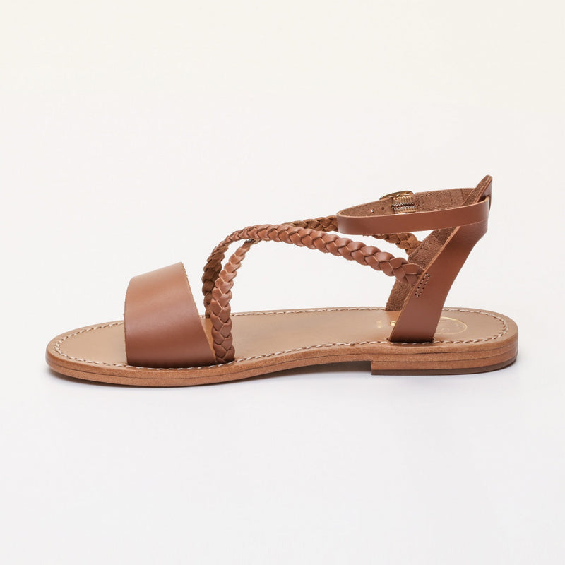 White Sun - Leandra Sandals - Brown Buff - Brown