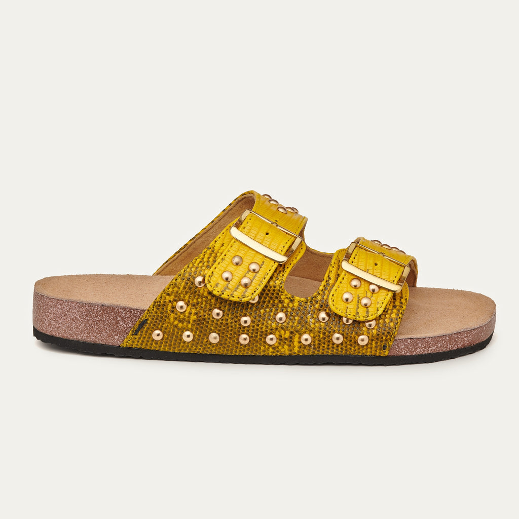 Lezard Odette Yellow Sandals