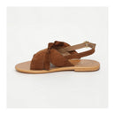 White Sun - Lilly Sandals - Suede Camel - Camel
