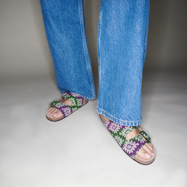 Sandalias Odette Sumba Bicolor