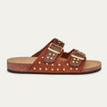 Sandalias Odette Choco Pitón