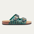 Odette Lagon Python Sandals
