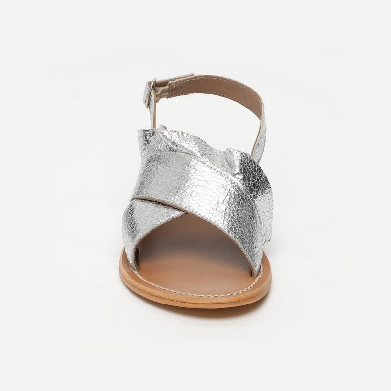 White Sun - Trendy Lilly Sandals - Silver - Women