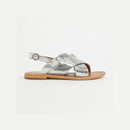White Sun - Trendy Lilly Sandals - Silver - Women