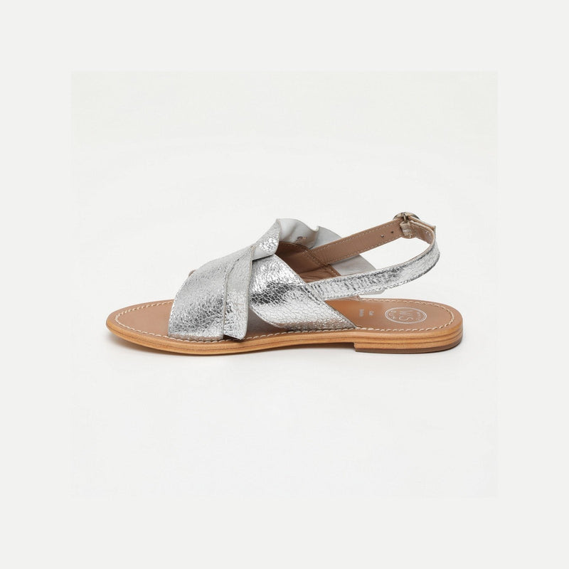 White Sun - Trendy Lilly Sandals - Silver - Women