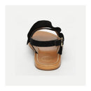 White Sun - Lilly Sandals - Suede Black - Black