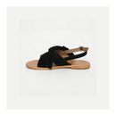 White Sun - Lilly Sandals - Suede Black - Black