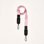 Sangle bandoulière 2 points "Pink Leopard" - TIME LENS - TLS06 - 