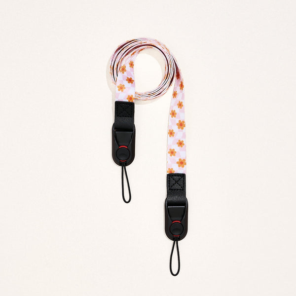 Sangle bandoulière 2 points "Sunset Bloom" - TIME LENS - TLS08 - 