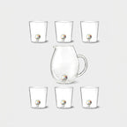 Candies Bonbon - Lot De 7 Pièces (6 Verres + Carafe)