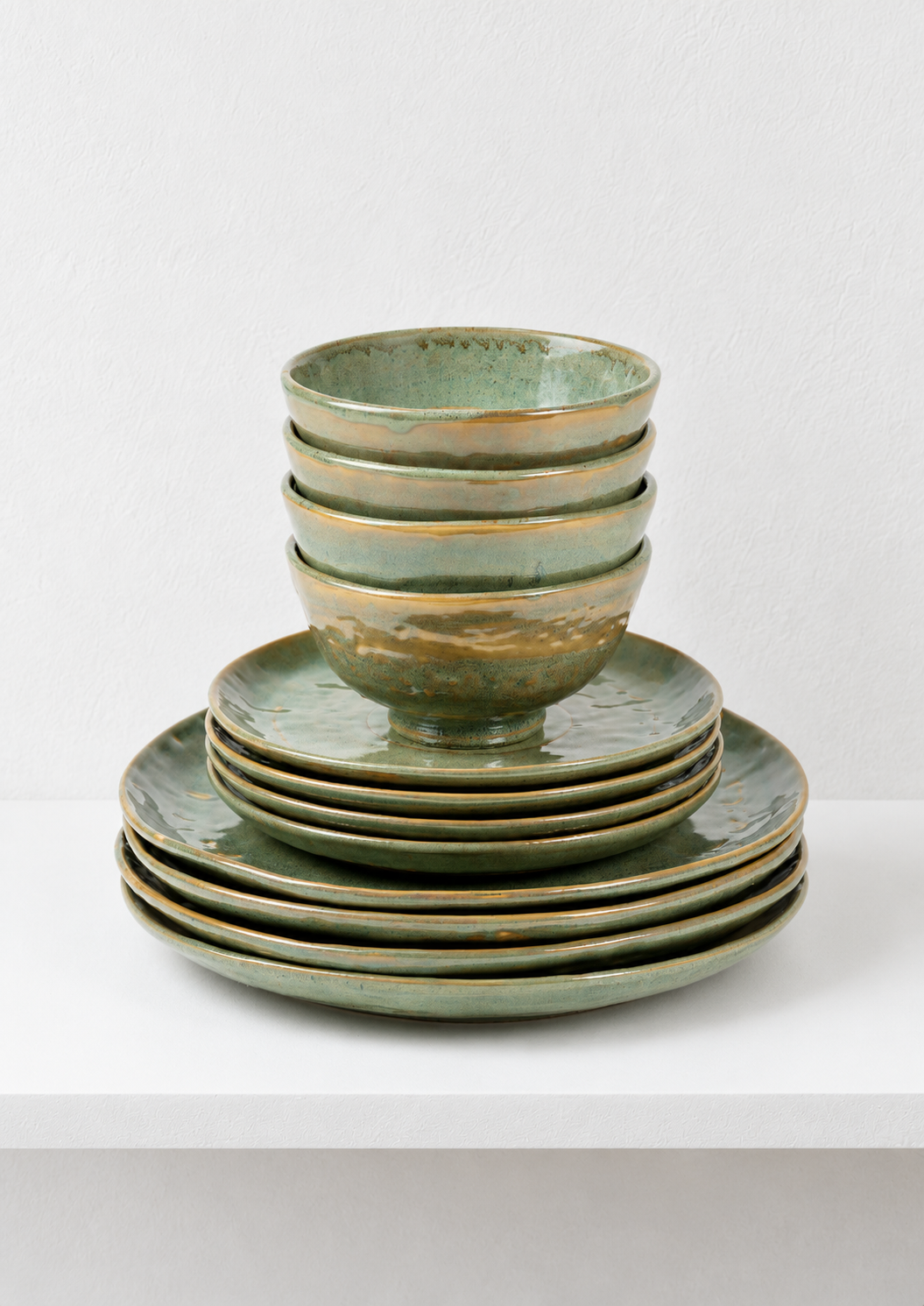 Pure - 12-Piece Starter Set - Seagreen