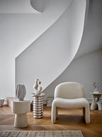 Cove - Vase - White - Stoneware