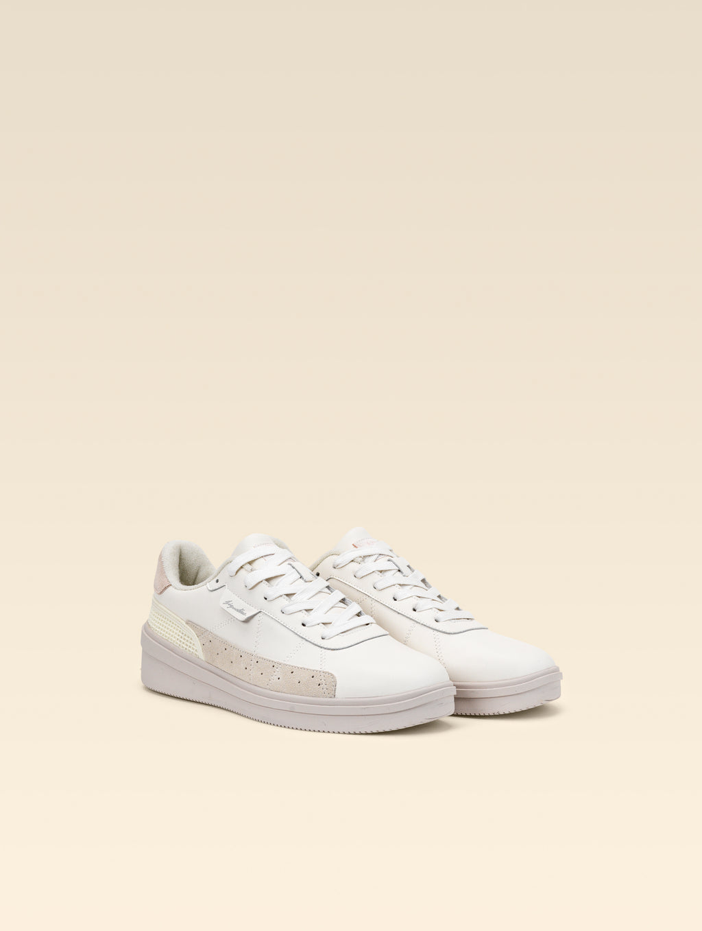 Sneakers Signature W Ltr - Vit - Dam
