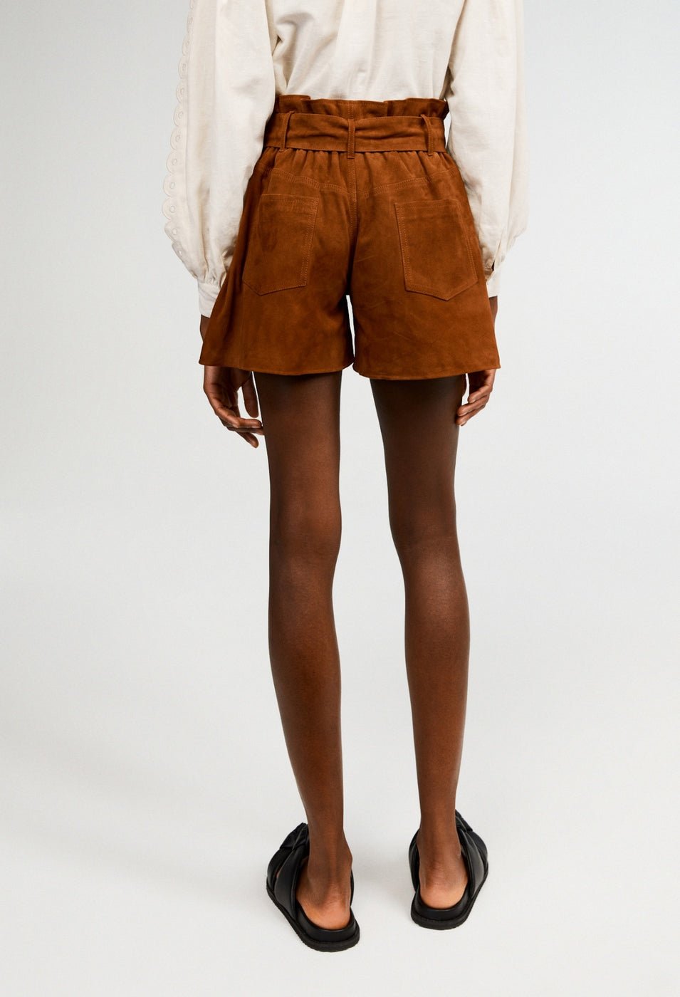 Claudie Pierlot - Cueillette Shorts - Fawn