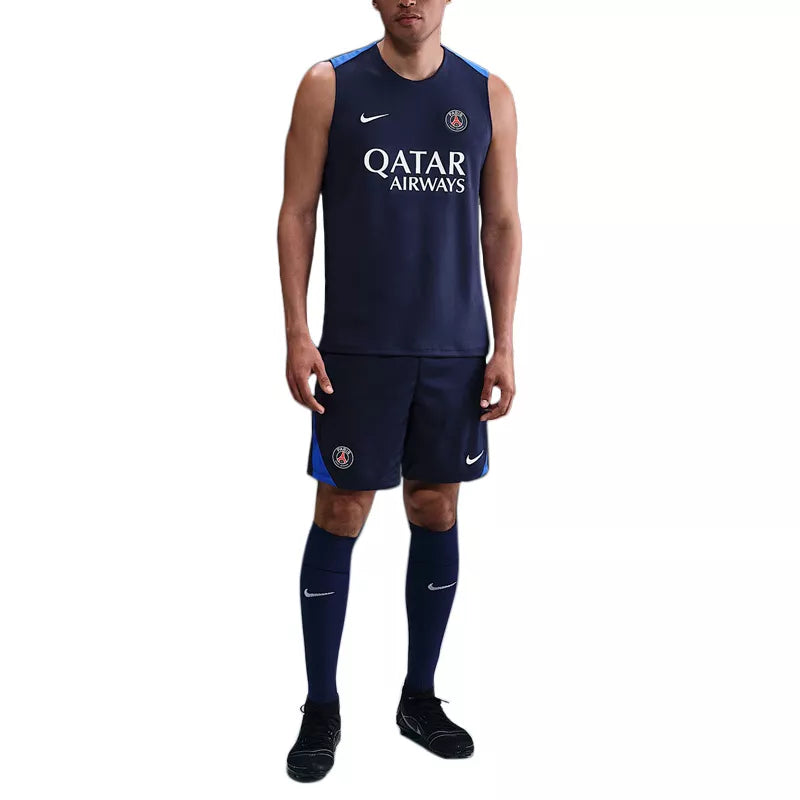 Short Nike Psg Dri-Fit Strike - Bleu Et Blanc