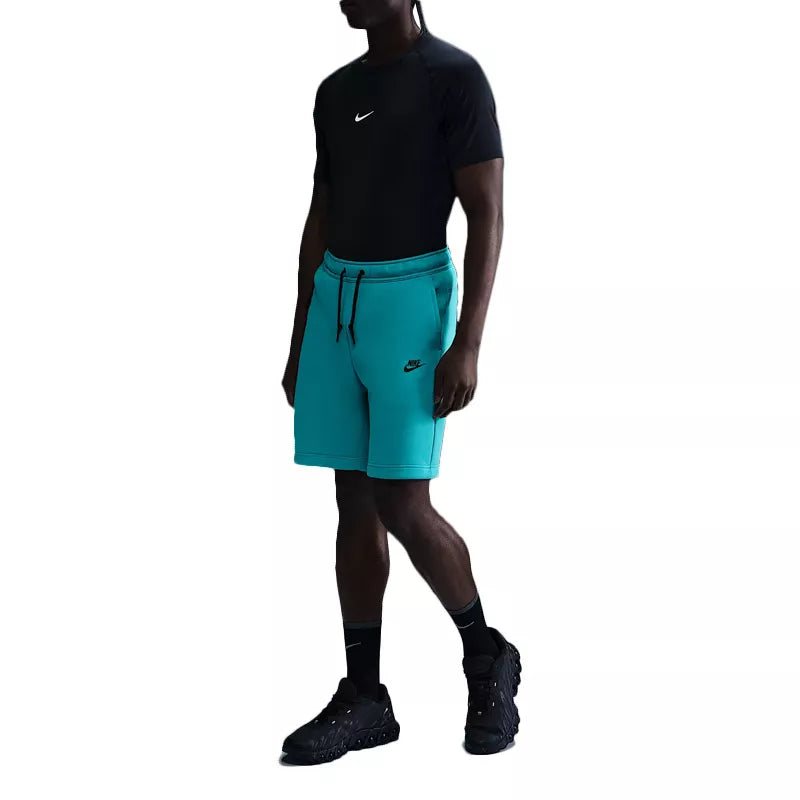 Short Nike Tech Fleece - Turquoise, Noir