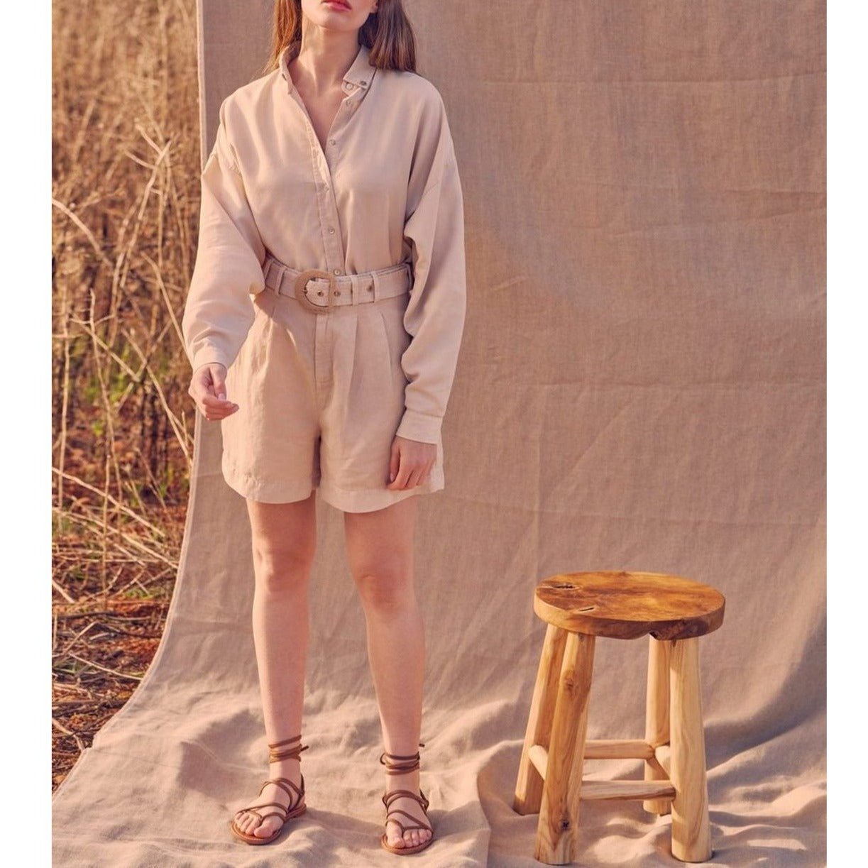 Short Saby - Light Sand - Femme