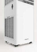 Silkair 5000 - Climatiseur Portable 3 En 1 5000 BTU Avec Déshumidificateur 27 L/jour - Avec Kit D’extraction Pour Fenêtre Coulissante & Oscillo-battante - Blanc Cassé
