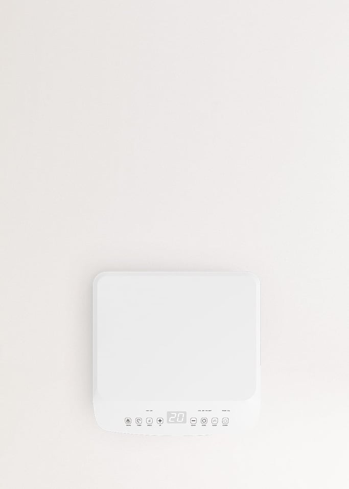 Silkair Dual Connect 12000 - Climatiseur Portable 4 En 1 WiFi 12000 BTU Avec Pompe À Chaleur - Avec Kit D’extraction Pour Fenêtre Coulissante - Blanc Cassé