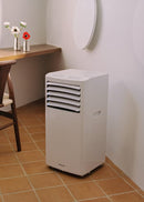 Silkair Dual Connect 12000 - Climatiseur Portable 4 En 1 WiFi 12000 BTU Avec Pompe À Chaleur - Avec Kit D’extraction Pour Fenêtre Coulissante - Blanc Cassé