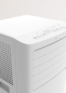 Silkair Dual Connect 12000 - Climatiseur Portable 4 En 1 WiFi 12000 BTU Avec Pompe À Chaleur - Avec Kit D’extraction Pour Fenêtre Coulissante & Oscillo Batante - Blanc Cassé