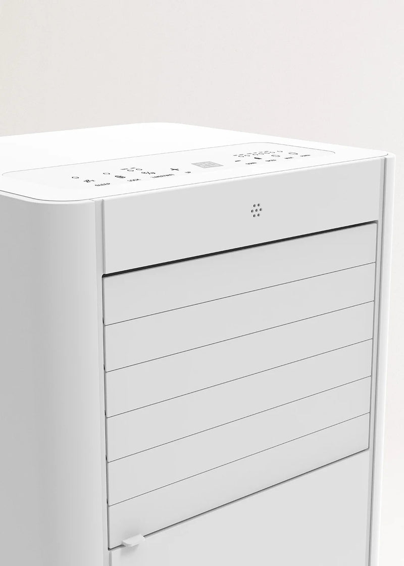 Silkair Dual Connect 9000 - 4-in-1 WiFi 9000 BTU Portable Air Conditioner with Heat Pump - With Sliding Window Extraction Kit - Off-White