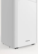 Silkair Dual Connect 9000 - 4-in-1 WiFi 9000 BTU Portable Air Conditioner with Heat Pump - With Sliding Window Extraction Kit - Off-White