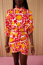 Margaux Red Sun Skirt