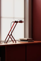 Lámpara de mesa - Sintesi - Rojo